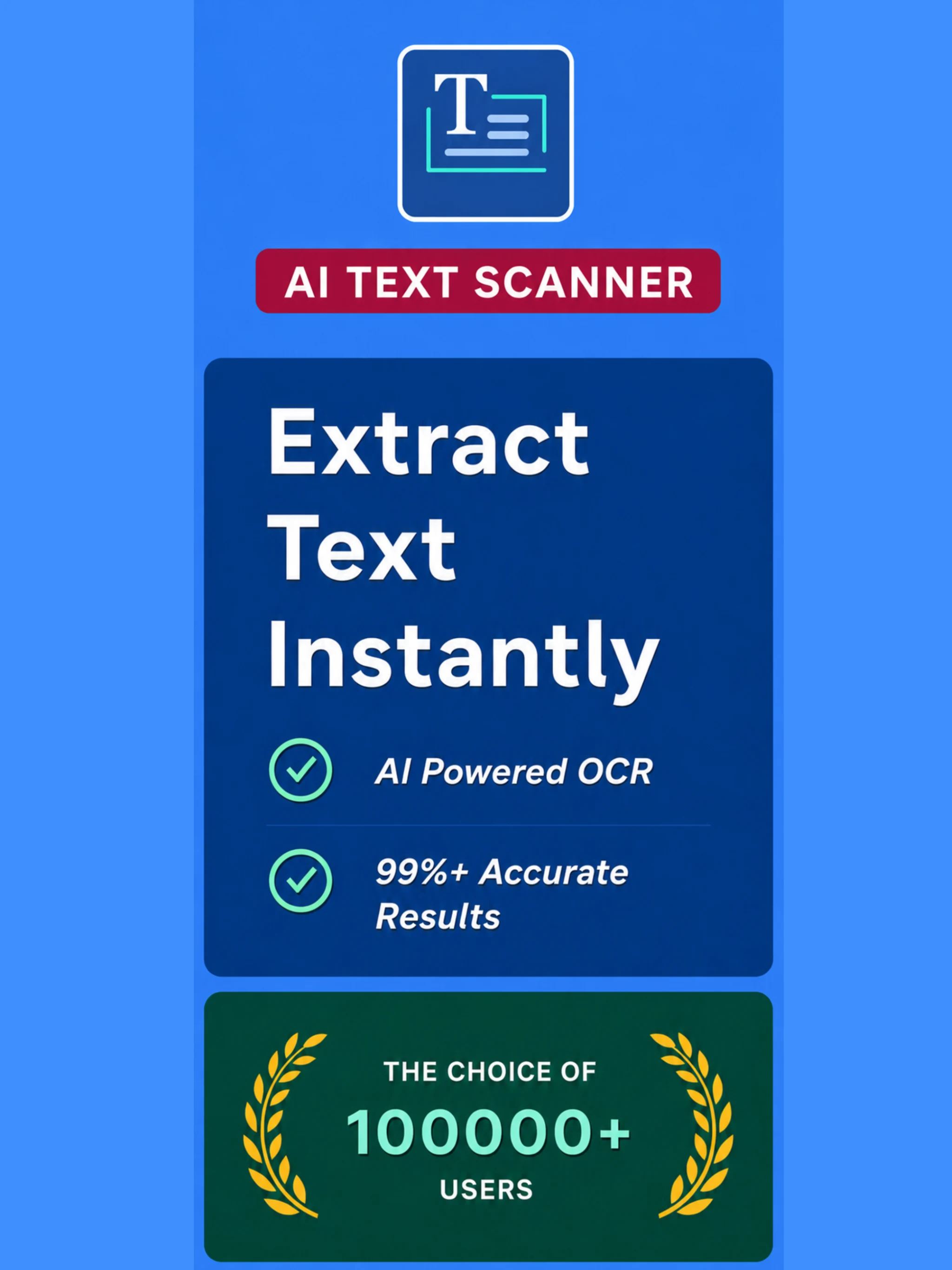 AI Text Scanner: Image To Text screenshot