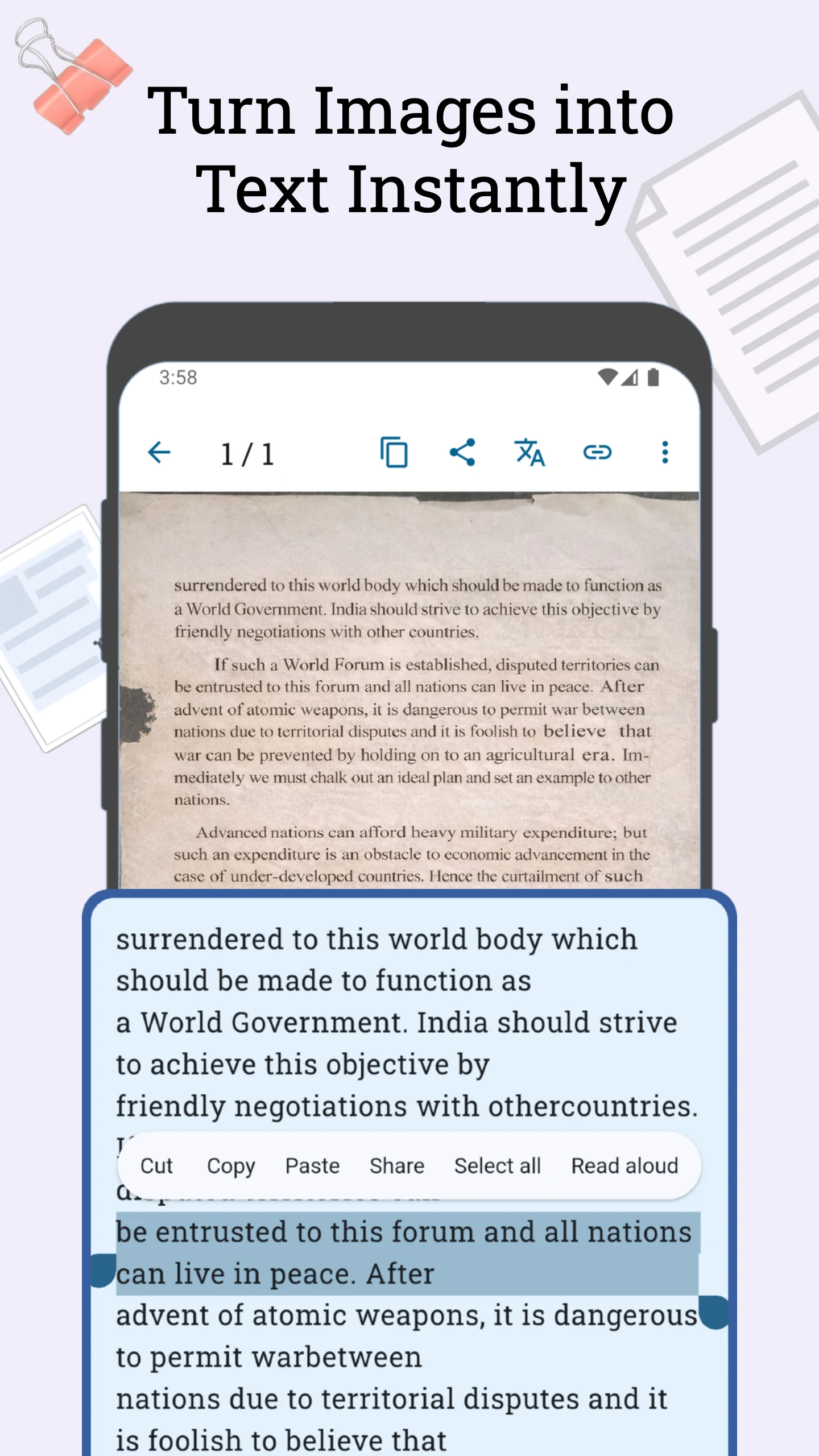AI Text Scanner: Image To Text screenshot