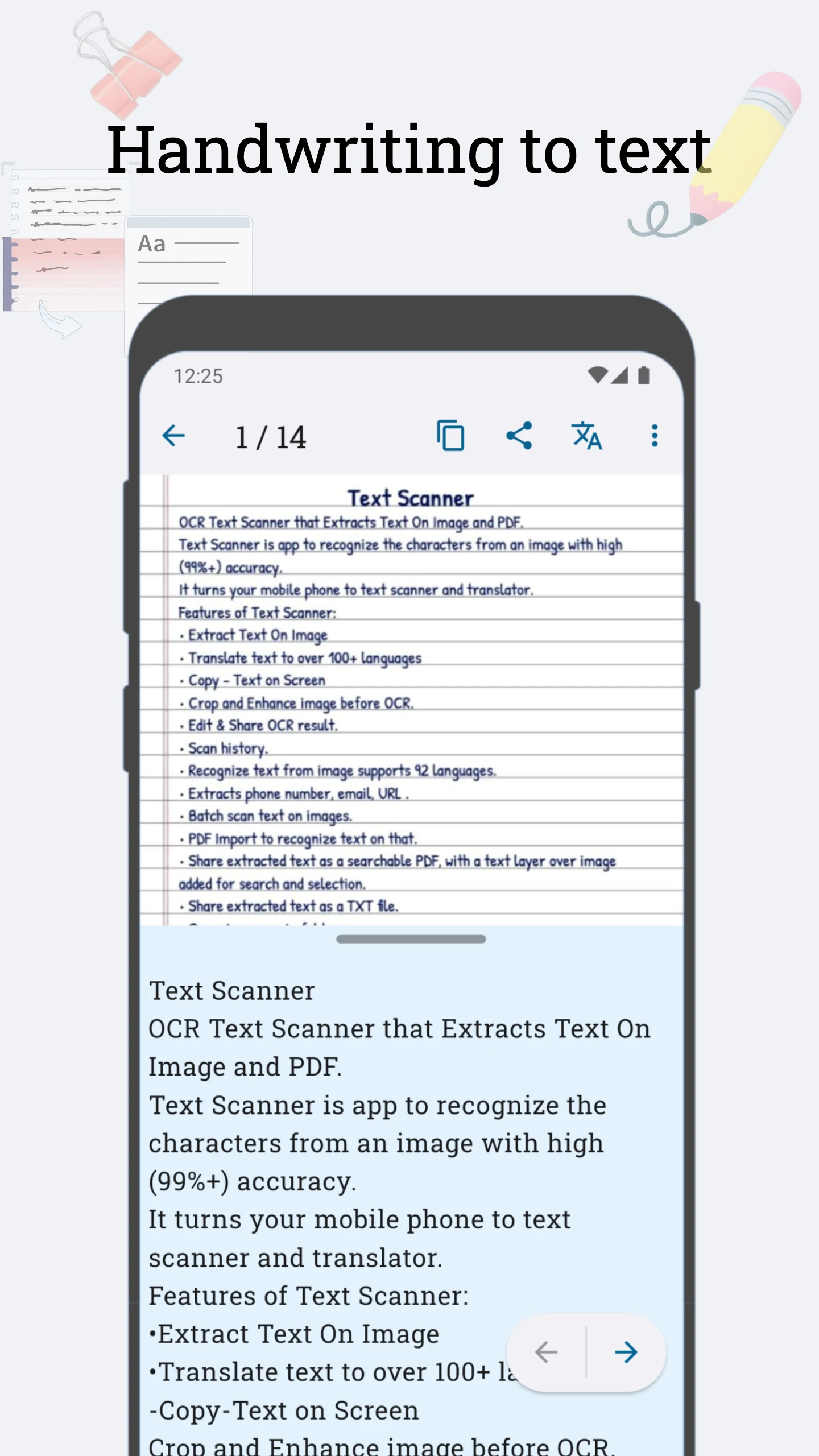 AI Text Scanner: Image To Text screenshot